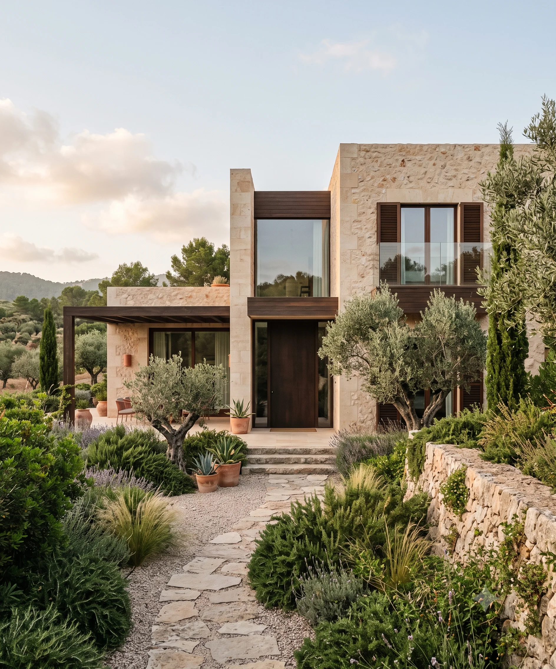Mediterranean-style villa in Mallorca